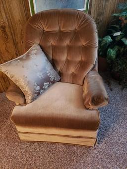 2 soft cloth Rocking chairs