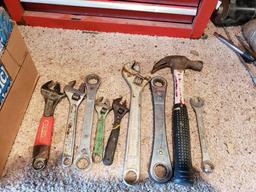 Crescent Wrenches and Hammer