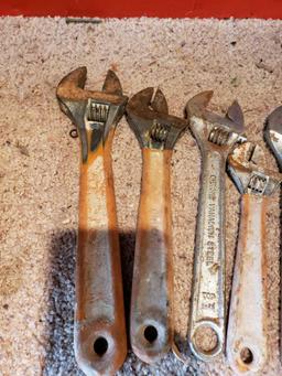 5 Crescent Wrenches