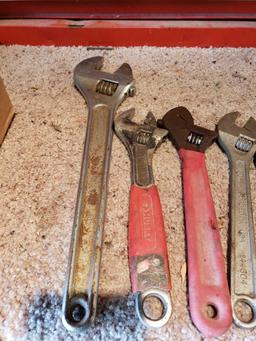 5 Crescent Wrenches