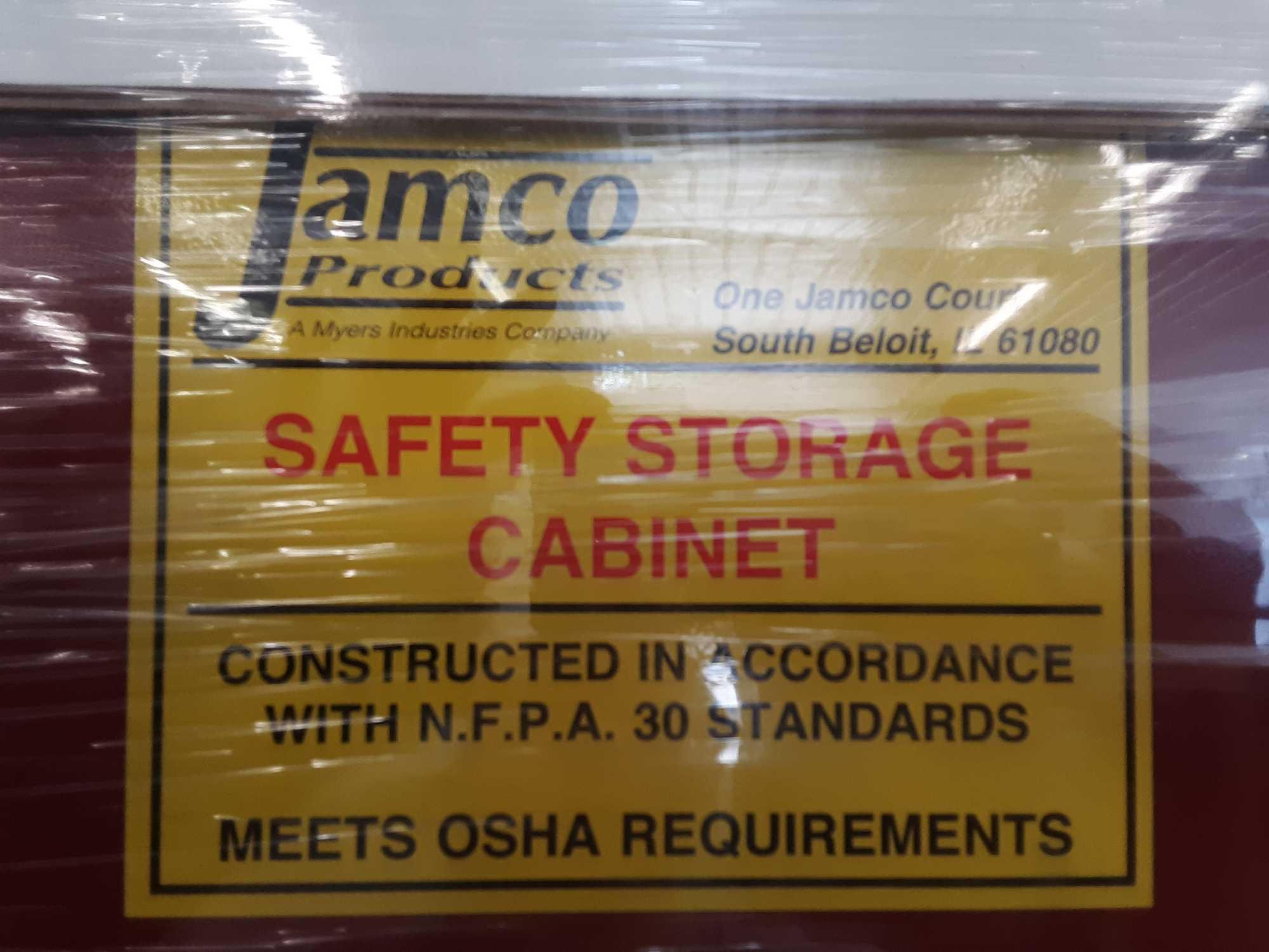 Jamco Safety Storage Cabinet 34x43x65 Manual Door