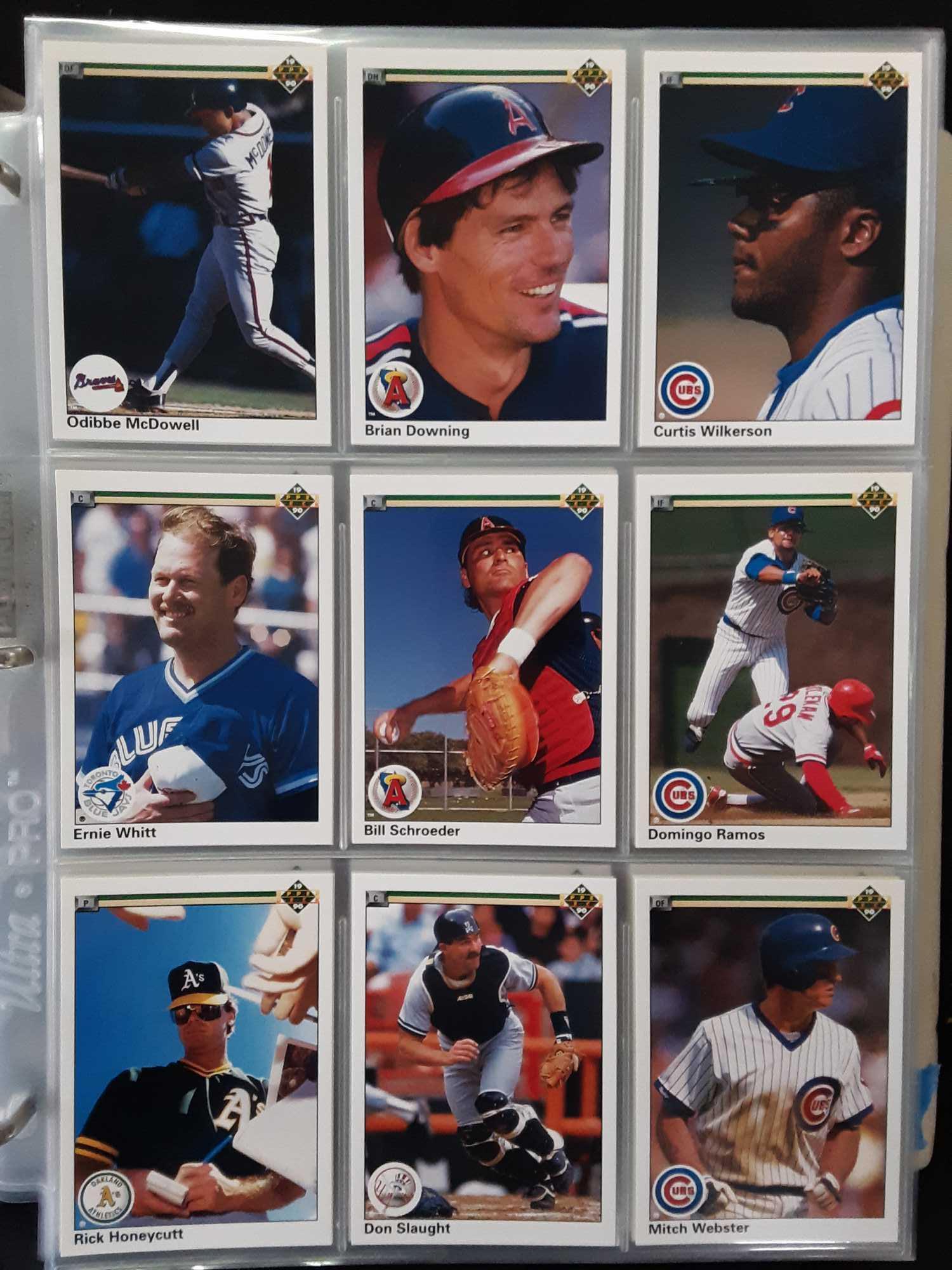 Rookie Checklist 1990 Upper Co. 1-800 complete set