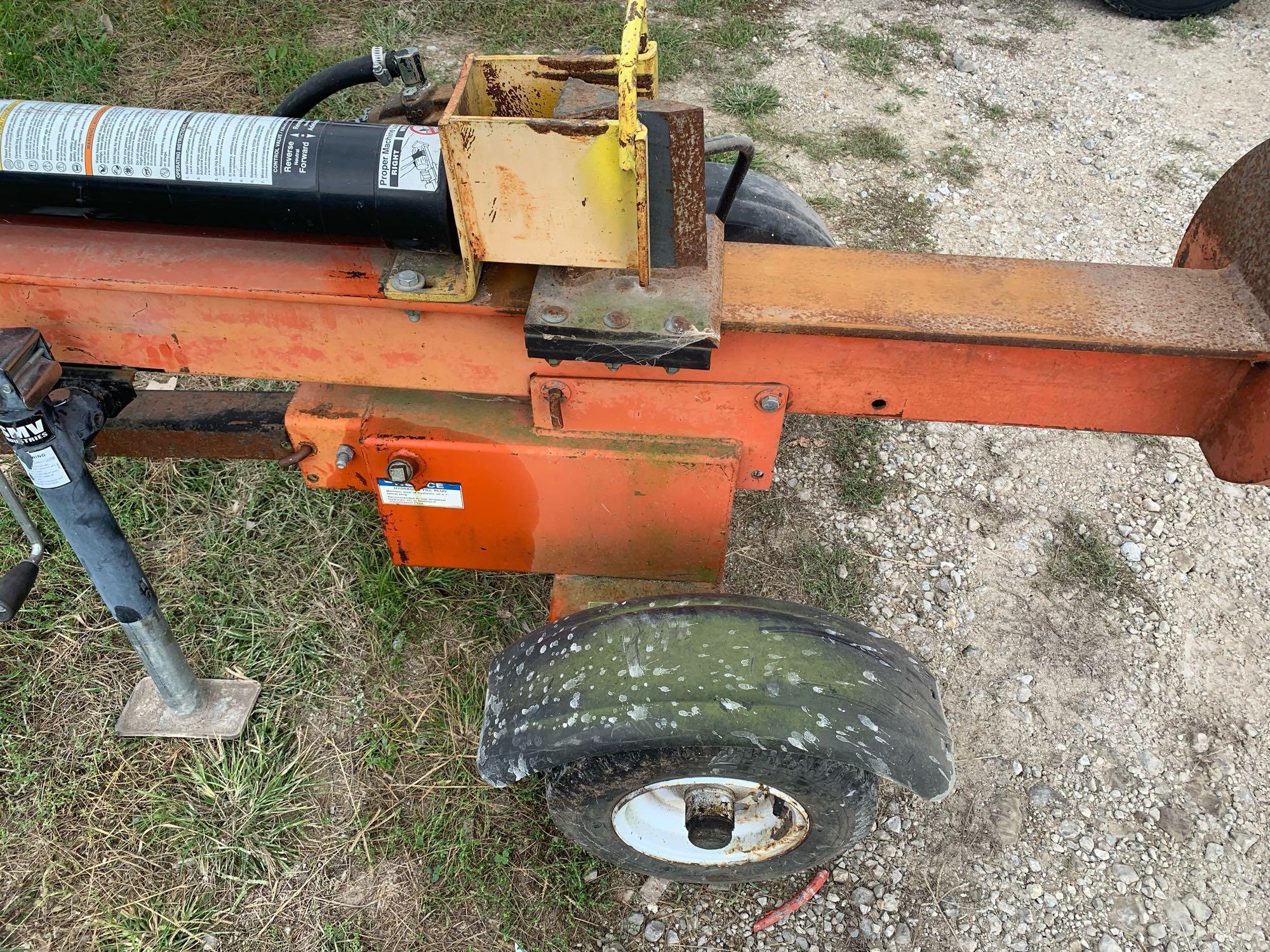 Brave Log Splitter new cylinder new Carb, runs great.