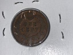 1882 Indian head penny AU