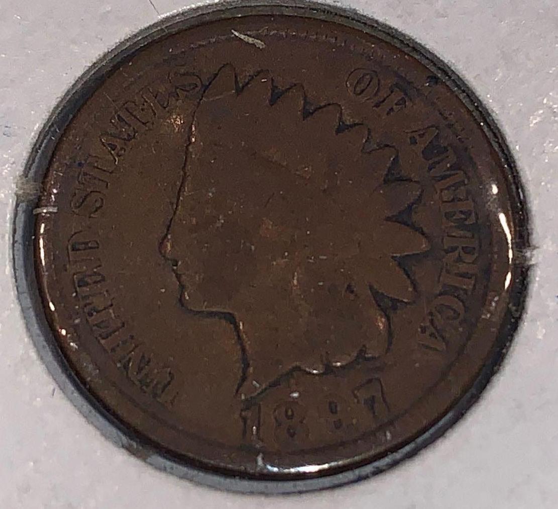 1897 Indian Head Penny F