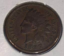 1897 Indian Head Penny MS