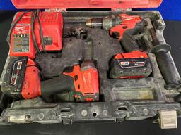 Milwaukee Impact Drill Set