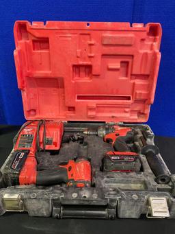 Milwaukee Impact Drill Set