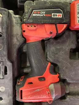 Milwaukee Impact Drill Set