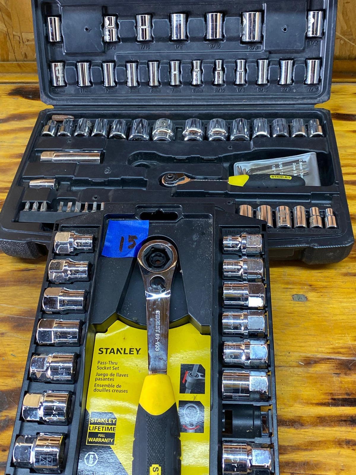 Stanley Pass through Socket set