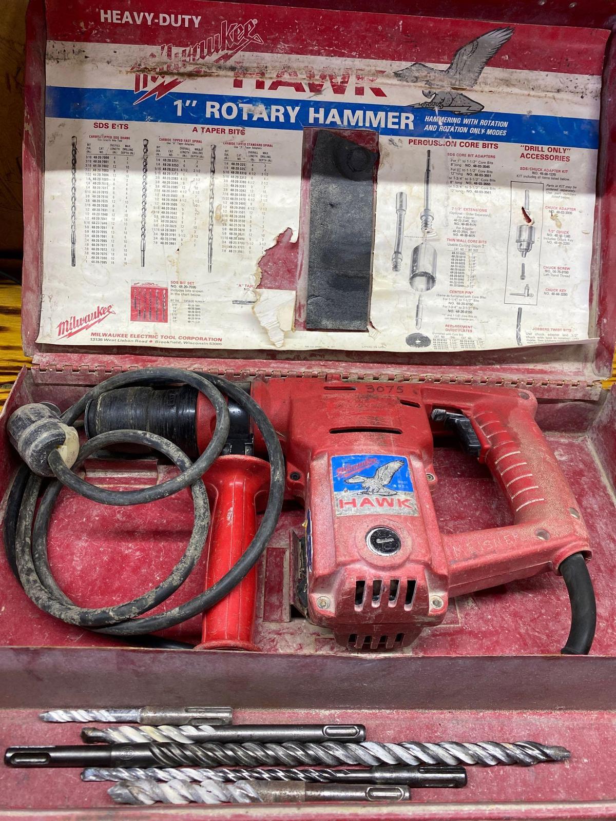 Milwaukee 1 Inch Rotary Hammer