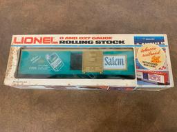 O scale Lionel Salem cigs box car