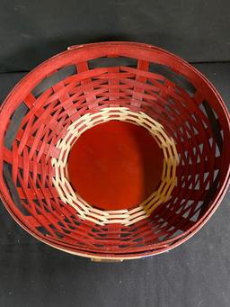Santa Belly buffet basket and Lidded protector