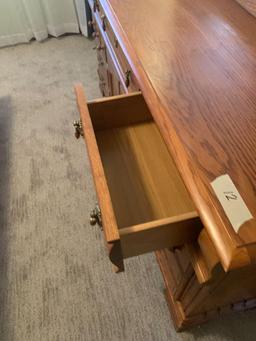 7 drawer dresser with mirror