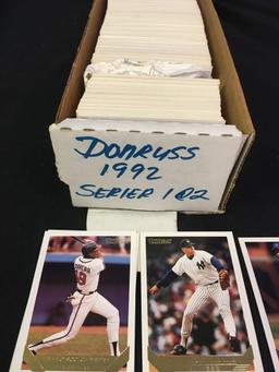 1992 DonRuss, 1992 Upper Deck baseball Cards