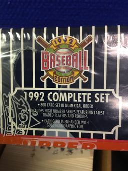1992 DonRuss, 1992 Upper Deck baseball Cards