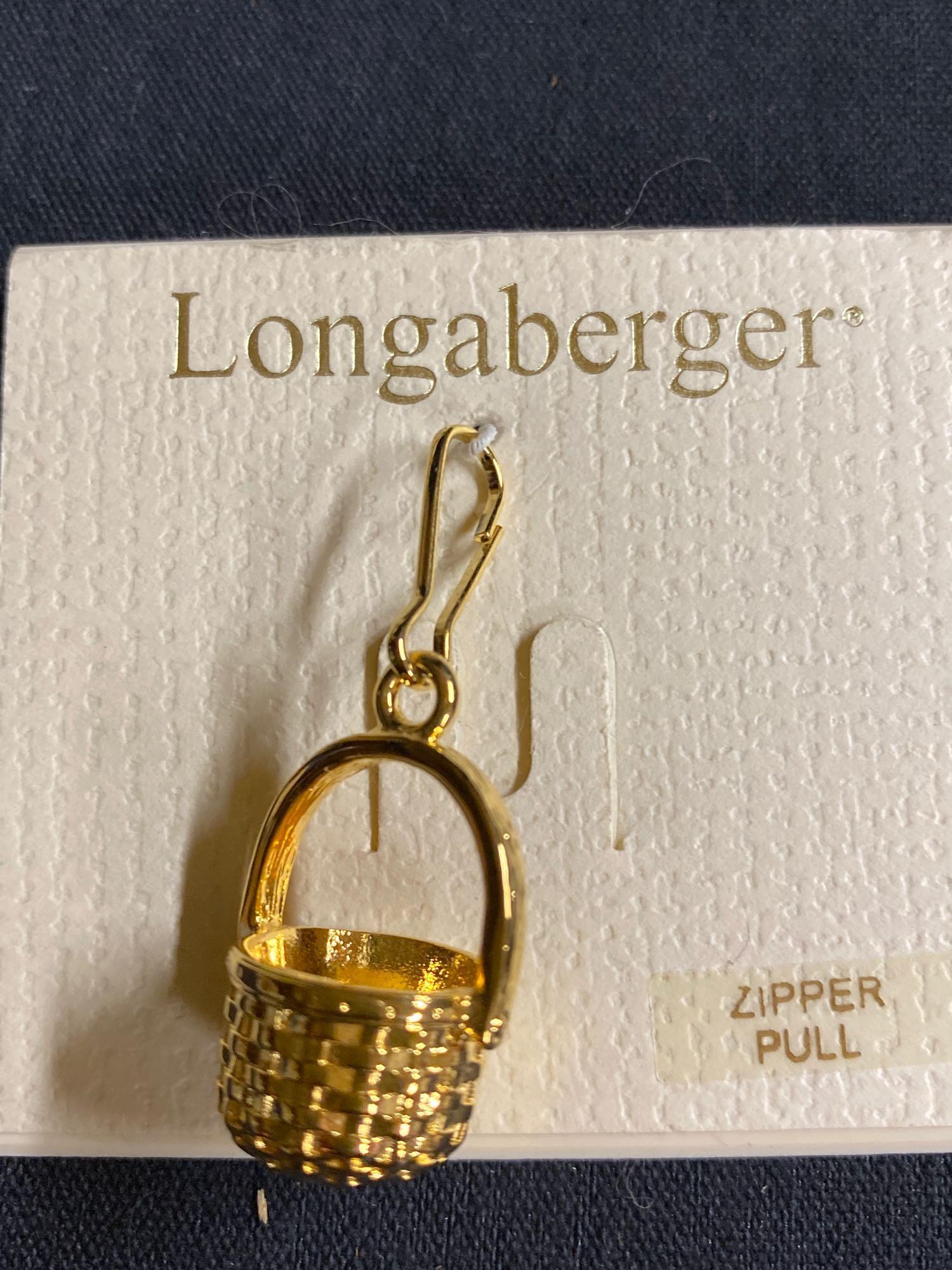 Assorted Longaberger jewelry, Pins