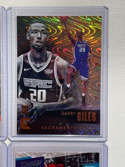 4x-Josh Jackson, Harry Giles, Denzel Valentine, Malik Monk rookie cards