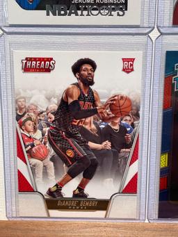 Jerome Robinson, DeAndre Bembry, Timothy Luwawu-Cabarrot, and Zach Collins Rookie cards