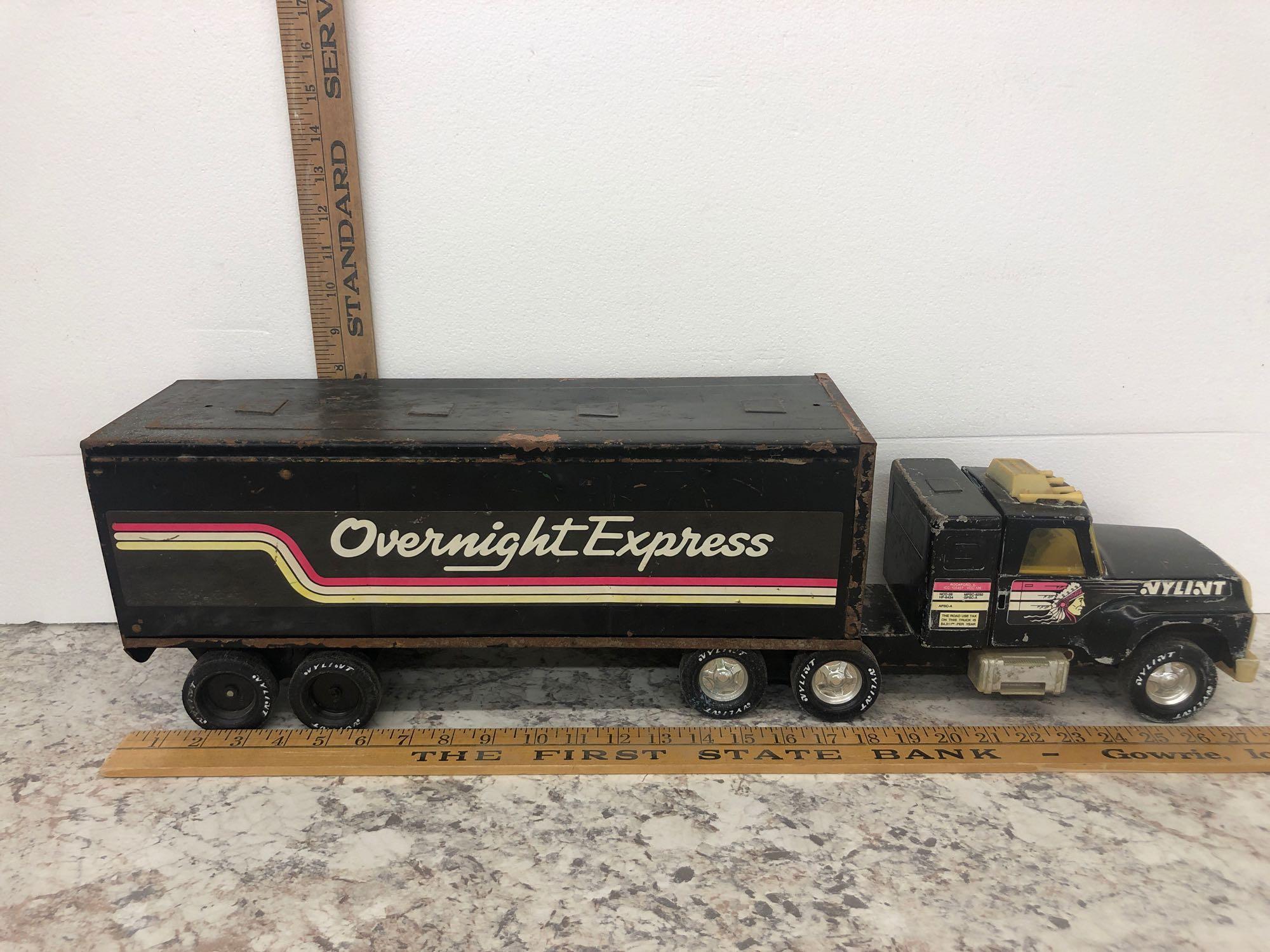 NYLINT Overnight express semi truck