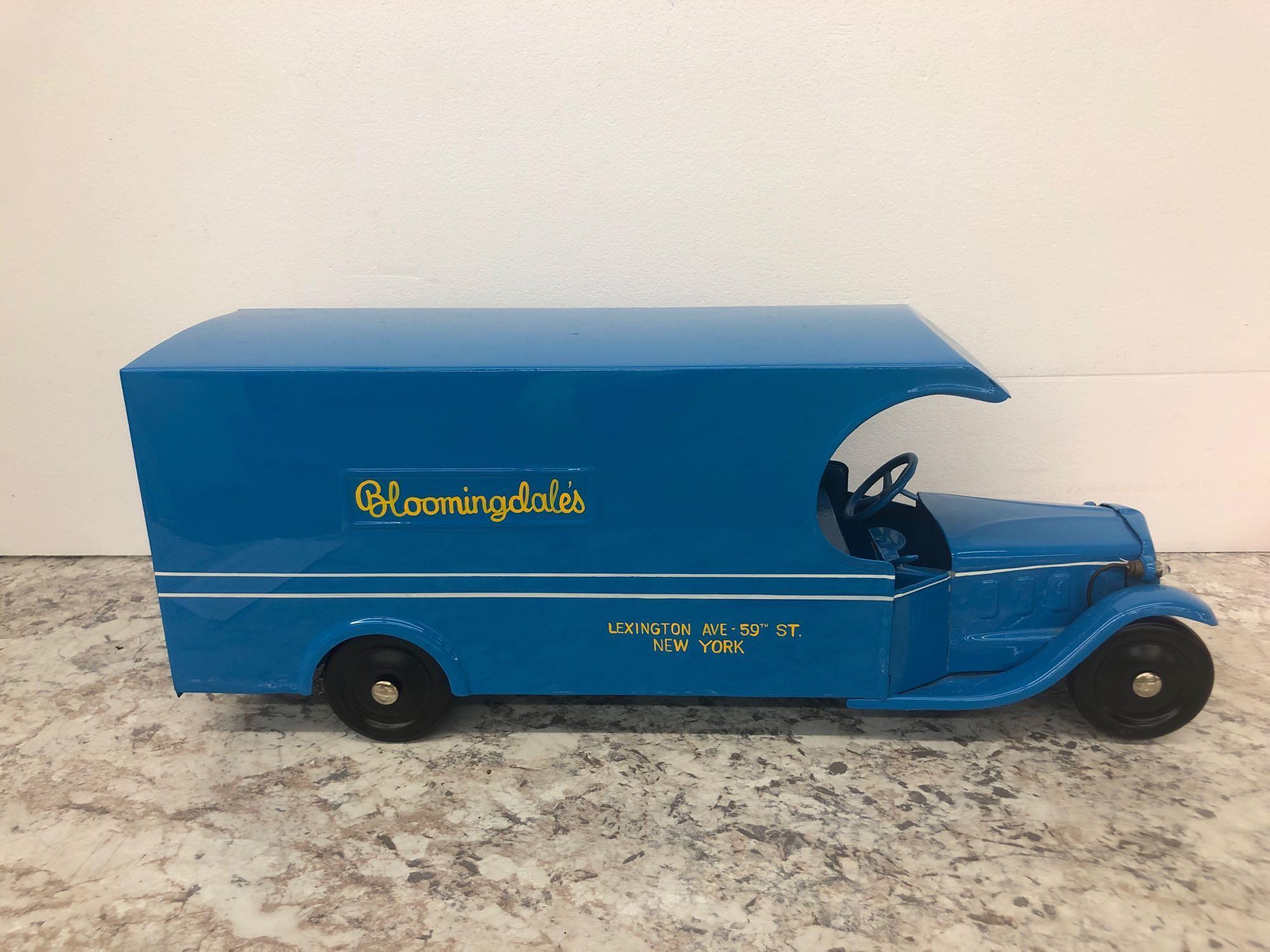 Steelcraft Bloomingdales delivery truck 1934