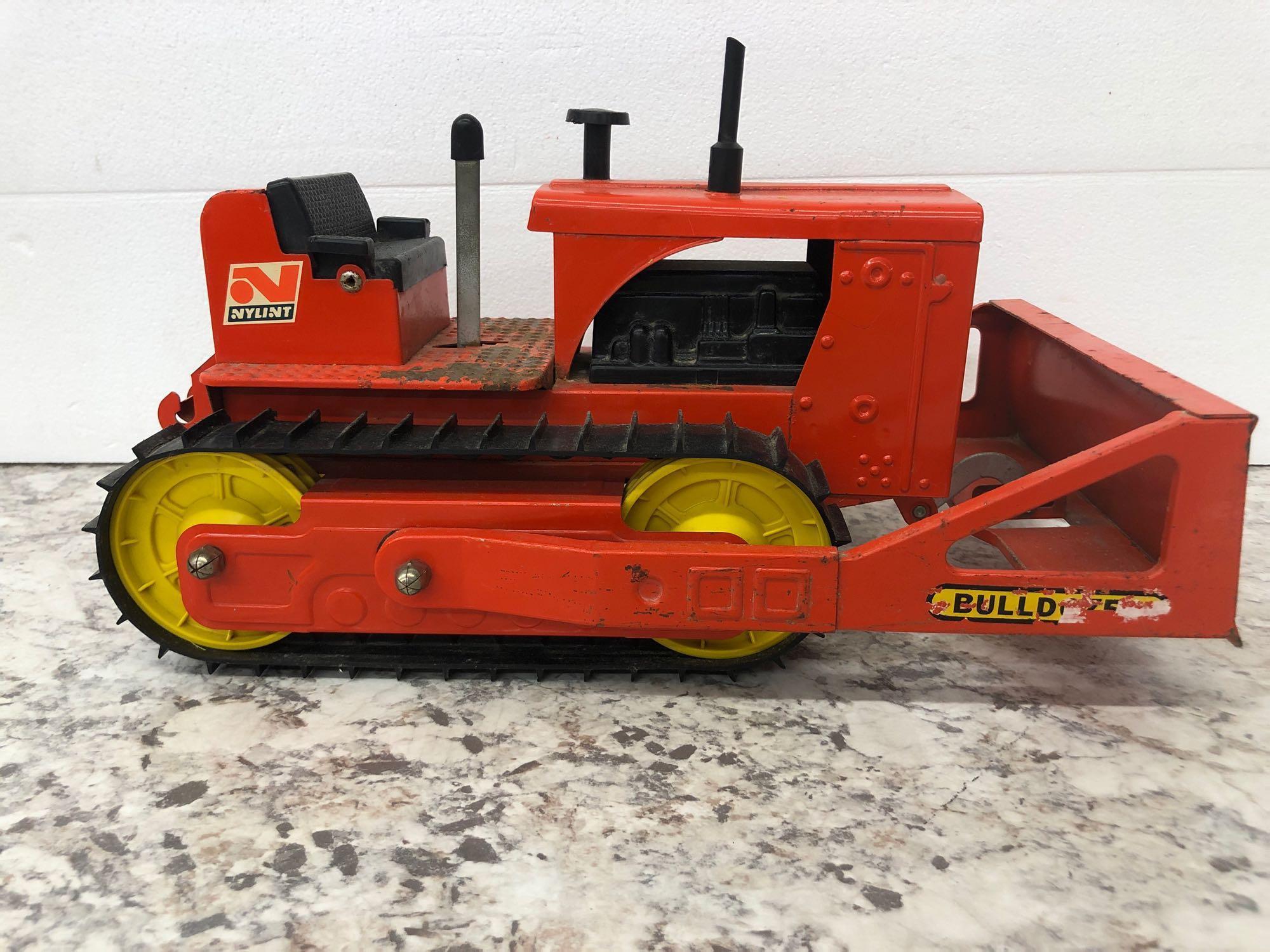 1960?s NYLINT bulldozer orange