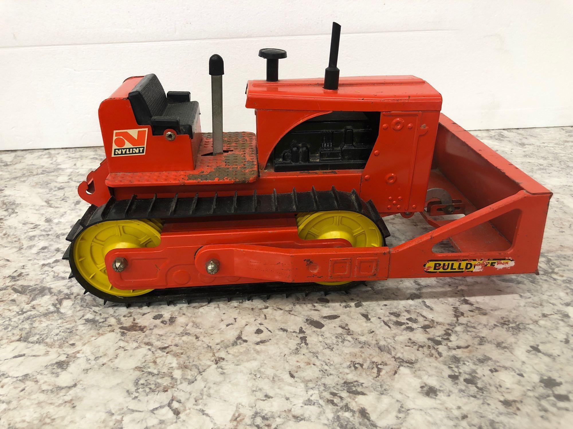 1960?s NYLINT bulldozer orange