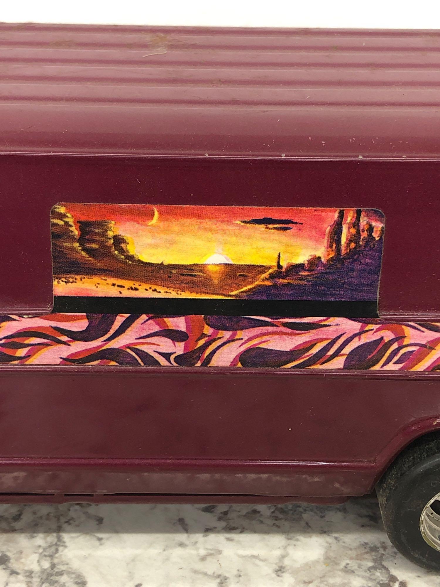ERTL purple Die-Cast Van, TONKA truck, and TONKA action yellow car