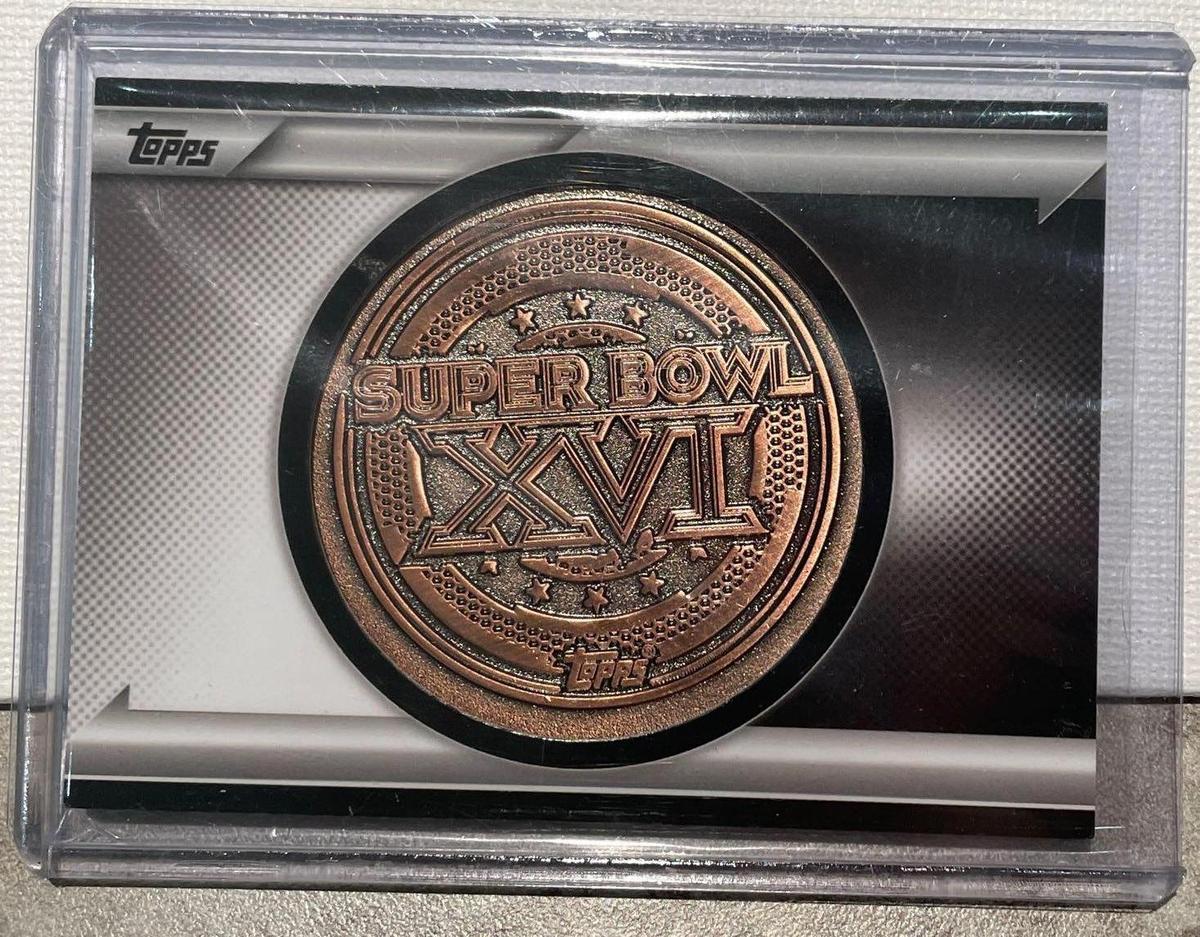 2015 Topps Super Bowl XVI Coin