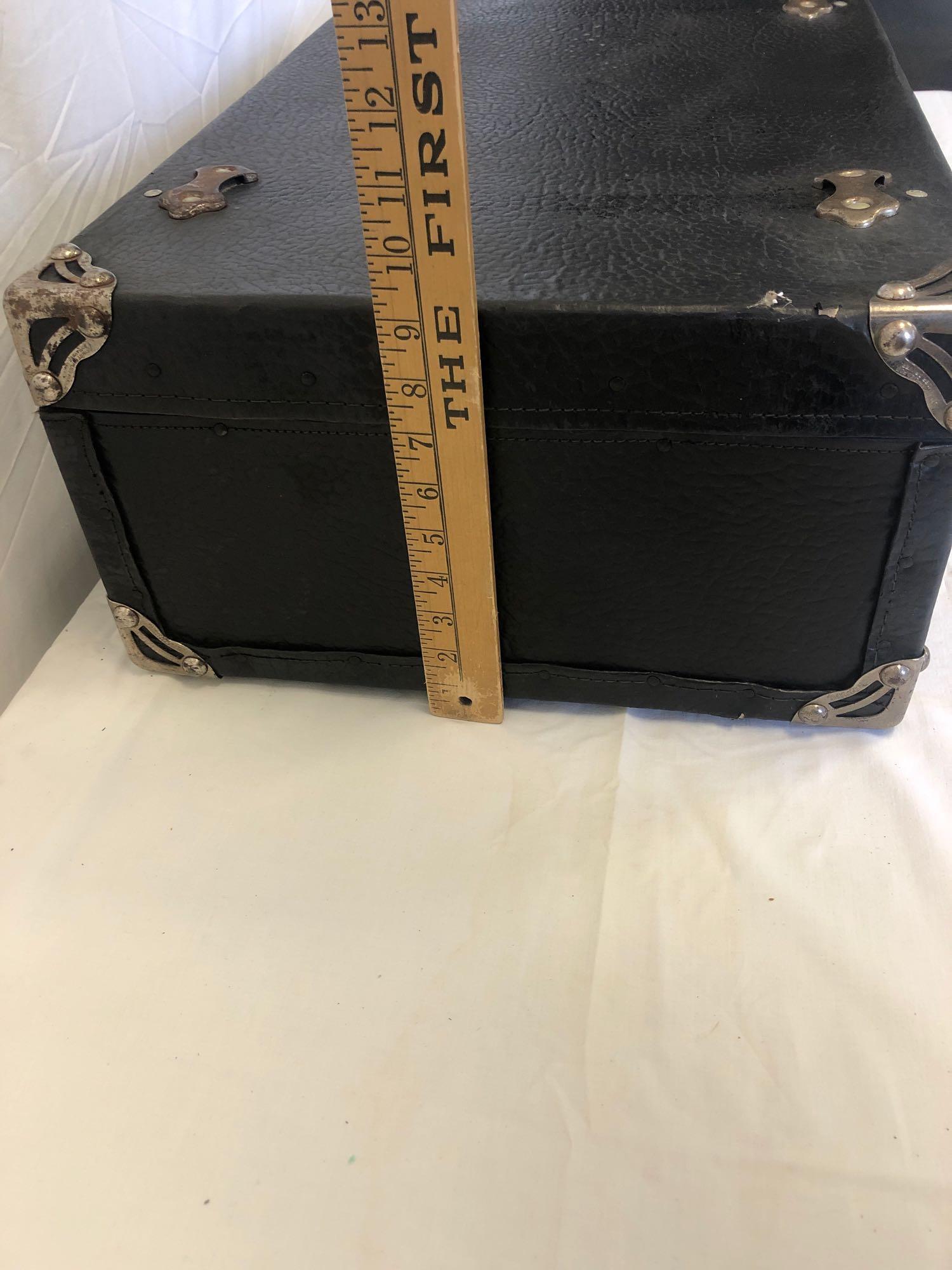 Rare 1910 SAMSONITE suitcase Shwayder Trunk MFG