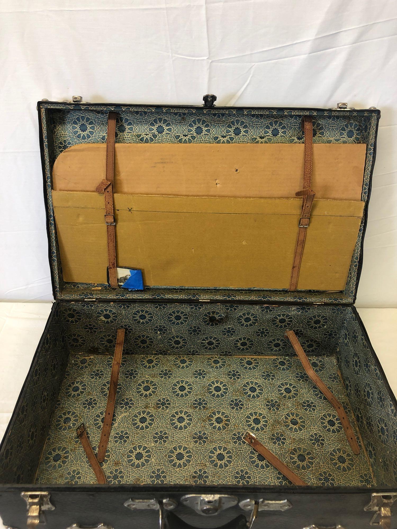 Rare 1910 SAMSONITE suitcase Shwayder Trunk MFG