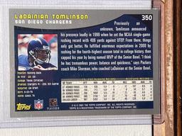 2001 Topps Ladainian Tomlinson Rookie card