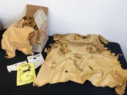 Tanning Deerskin scraps