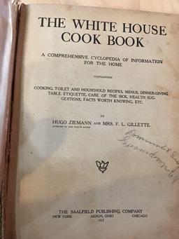 Vintage White House Cook Book 1917