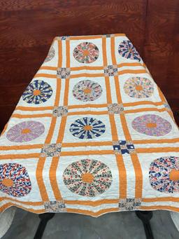 VINTAGE HAND MADE QUILT