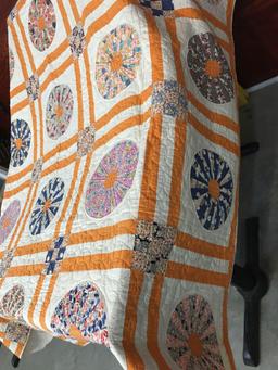 VINTAGE HAND MADE QUILT