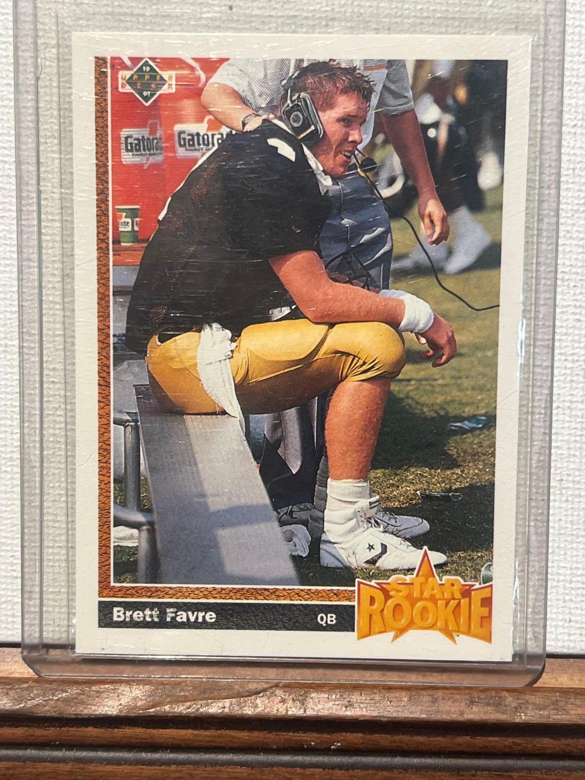 1991 UD Brett Favre Rookie Card