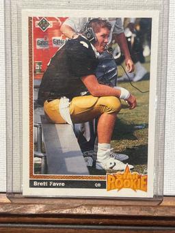 1991 UD Brett Favre Rookie Card