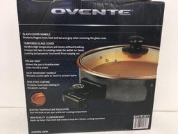 Ovente electric Portable with tempered glass