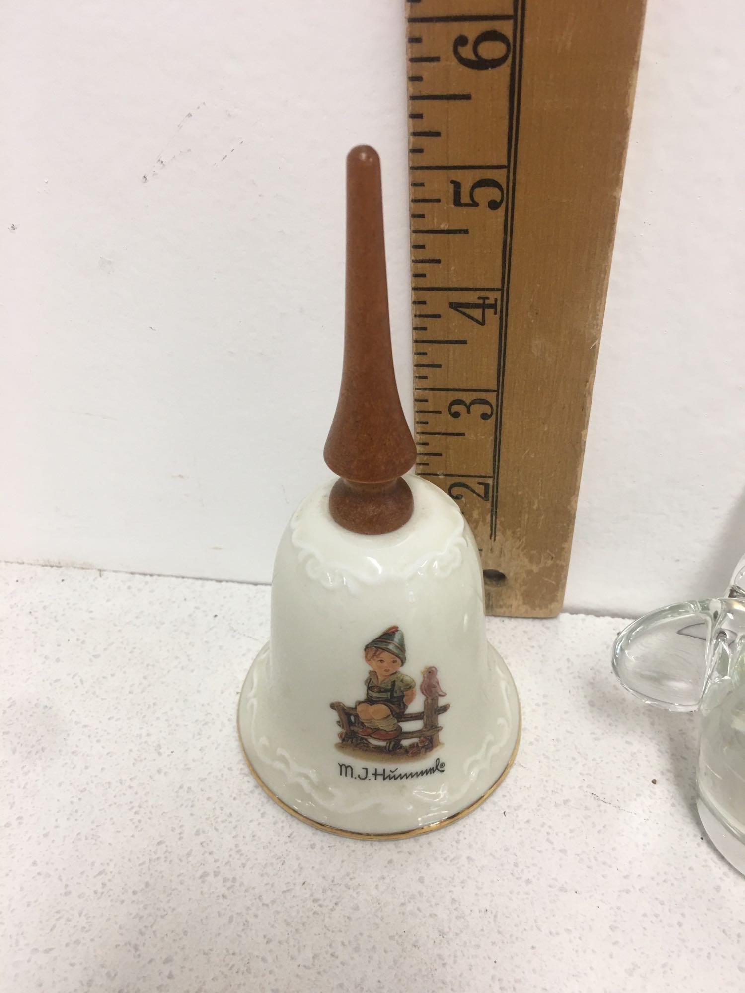 Goebel 993 Dish Mini Doll Bath, J.M. Hummel bell and more