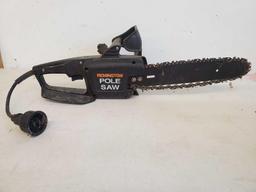 Remington Pole Saw, Scotts Hand Held Spreader, Stanley Bow-saw