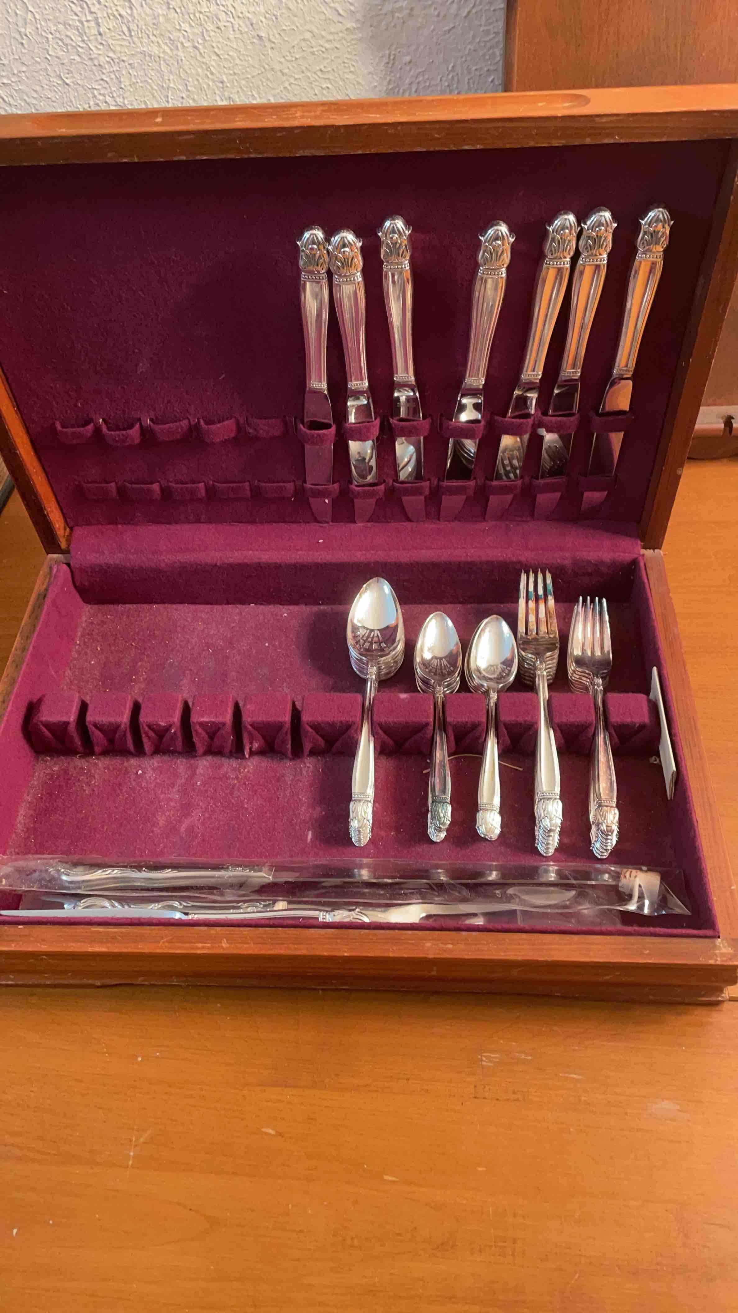 Holmes and Edwards silverware