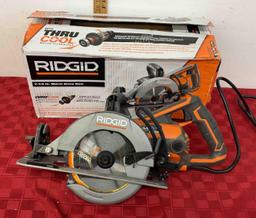 Ridgid 7-1/4? worm drive saw