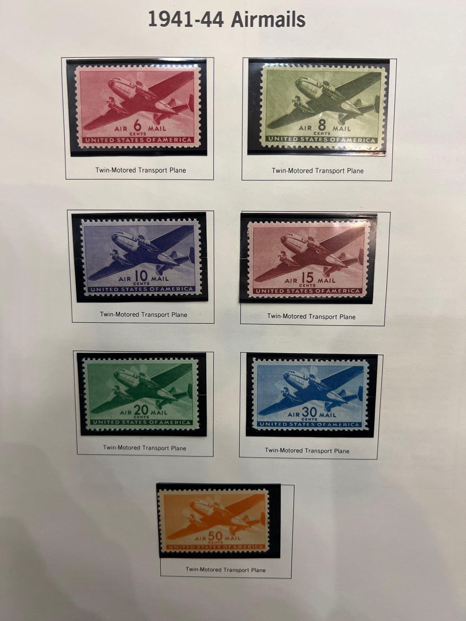 1941-44 Airmails