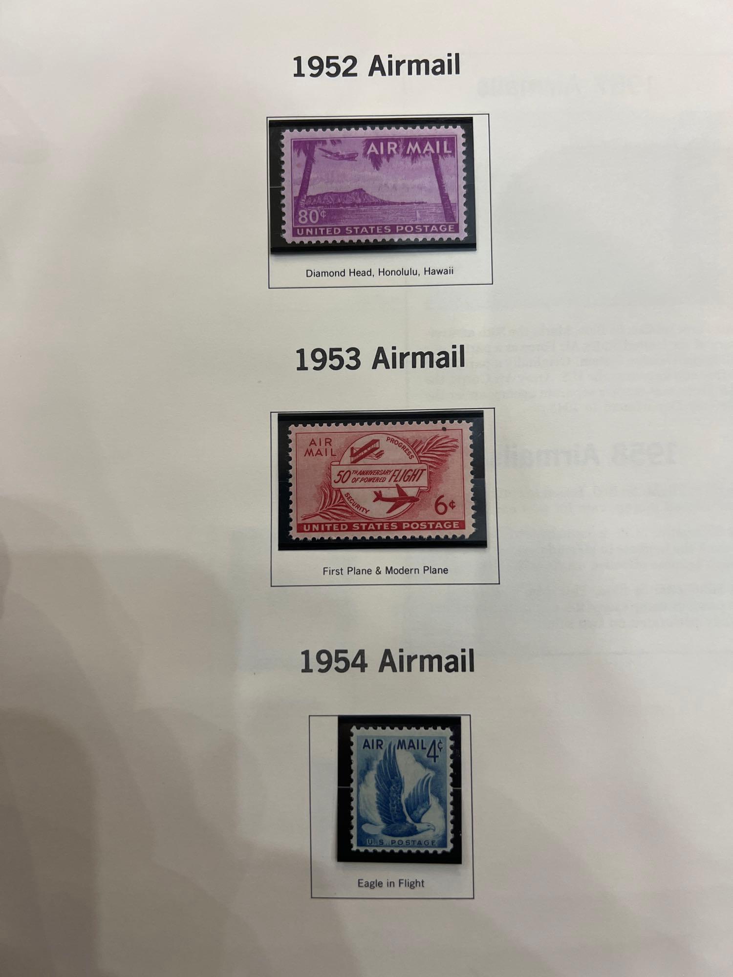 1949 Airmails/52/53/54/57/58 Airmails