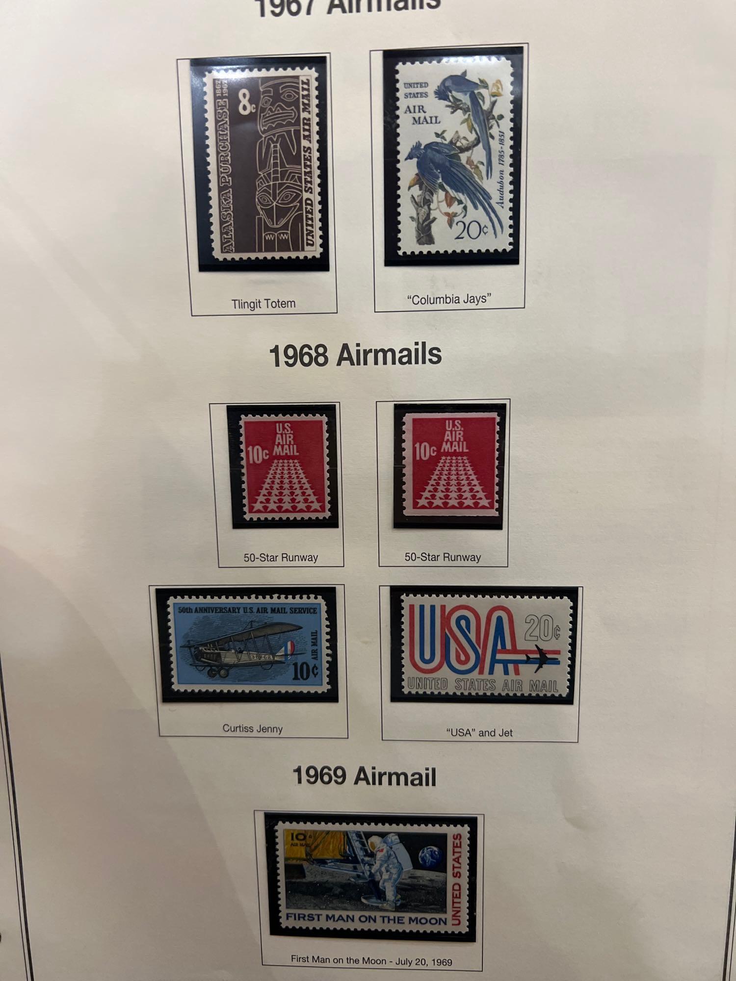 1959 - 1991 Airmails