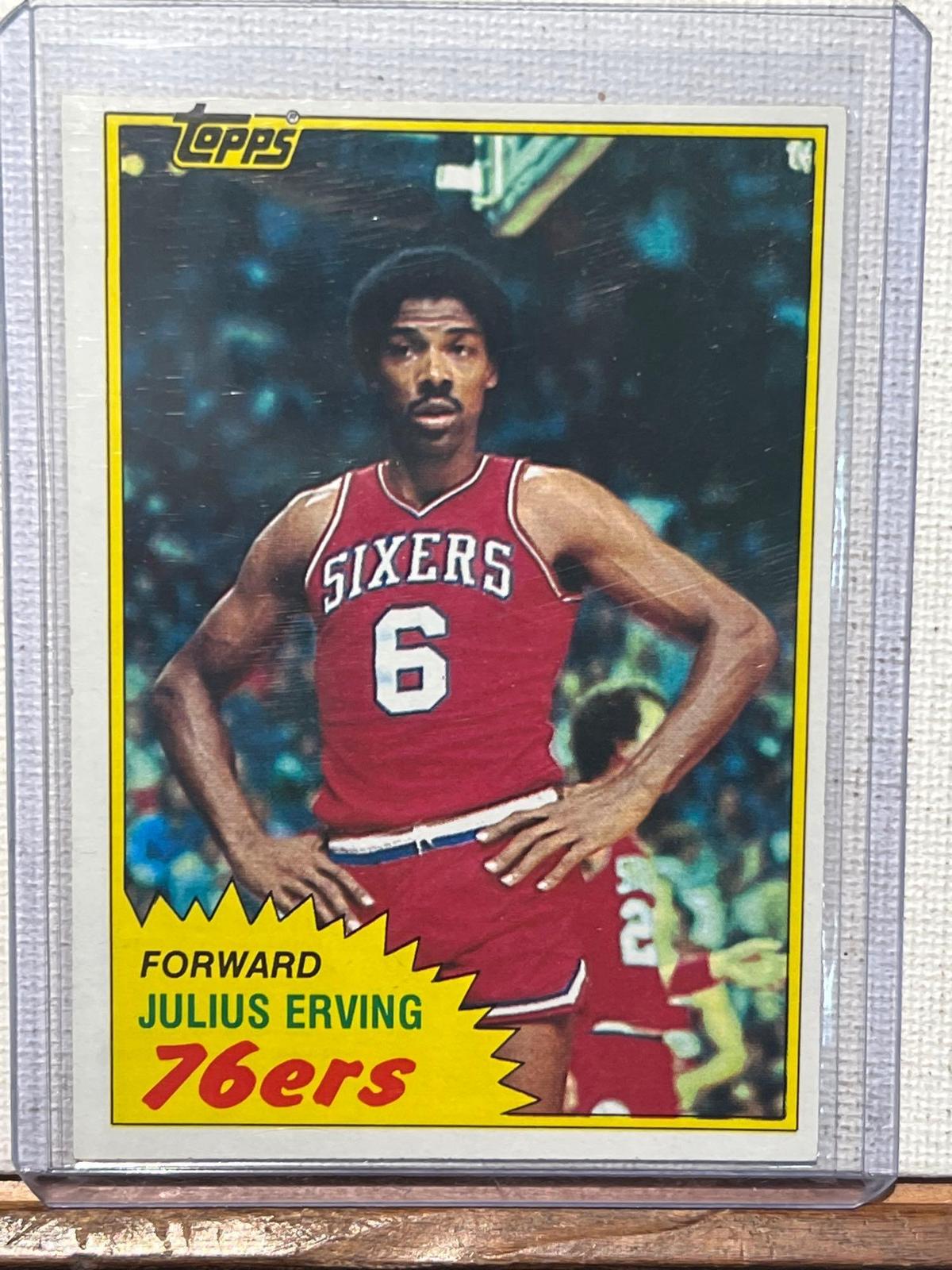 1981 Topps Julius Erving