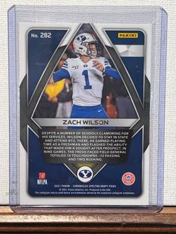 2021 Spectra Zach Wilson Rookie