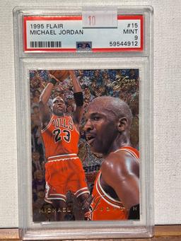 1995 FLAIR MICHAEL JORDAN PSA 9