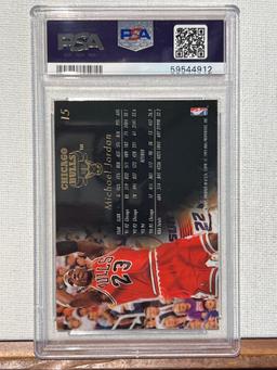 1995 FLAIR MICHAEL JORDAN PSA 9